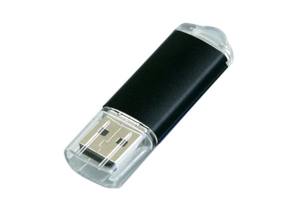 USB 2.0- флешка на 32 Гб с прозрачным колпачком