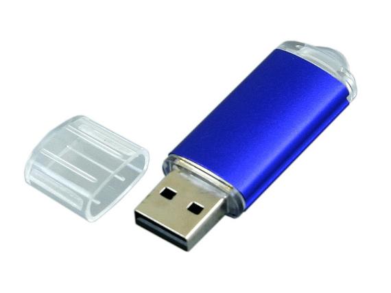 USB 2.0- флешка на 64 Гб с прозрачным колпачком