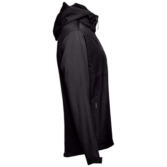 Куртка софтшелл мужская Zagreb, черная, размер XXL