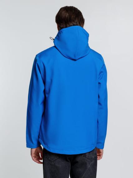 Куртка софтшелл мужская Zagreb, ярко-синяя, размер M