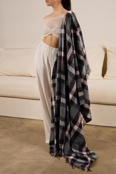 Плед «Валдай», серый