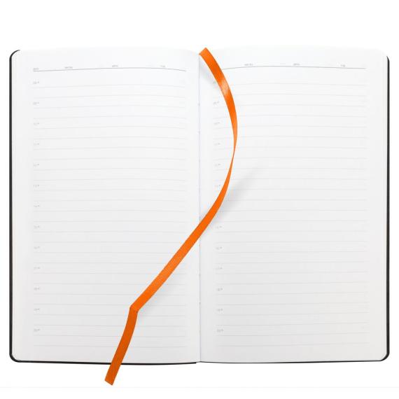 Ежедневник Knit, недатированный, оранжевый