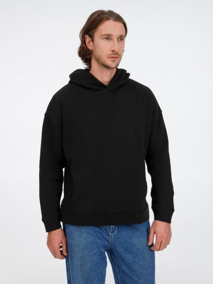 Худи оверсайз унисекс Tolla, черное, размер M/L