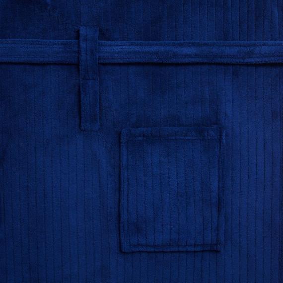 Халат флисовый Magic Mantle, темно-синий, размер M/L