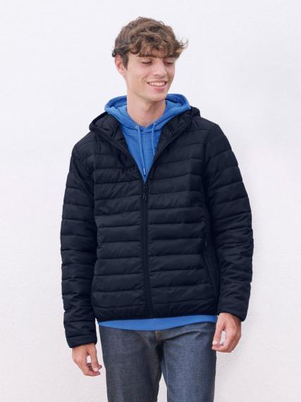 Куртка с капюшоном мужская Stream Men, темно-синяя, размер XXL