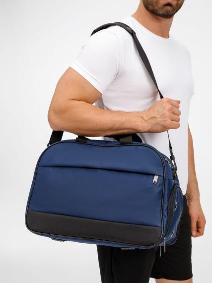 Спортивная сумка Atlantes, синяя с черным