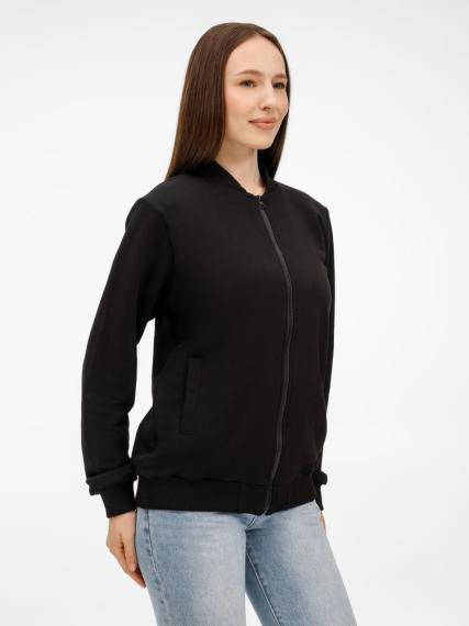 Бомбер унисекс Townie, черный, размер L