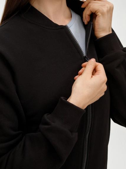 Бомбер унисекс Townie, черный, размер L