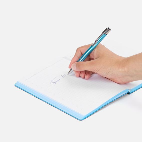 Ручка шариковая Keskus, бирюзовая