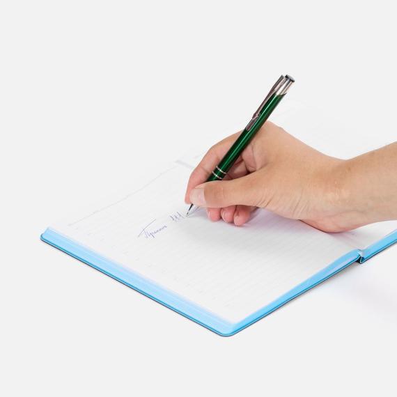 Ручка шариковая Keskus, зеленая