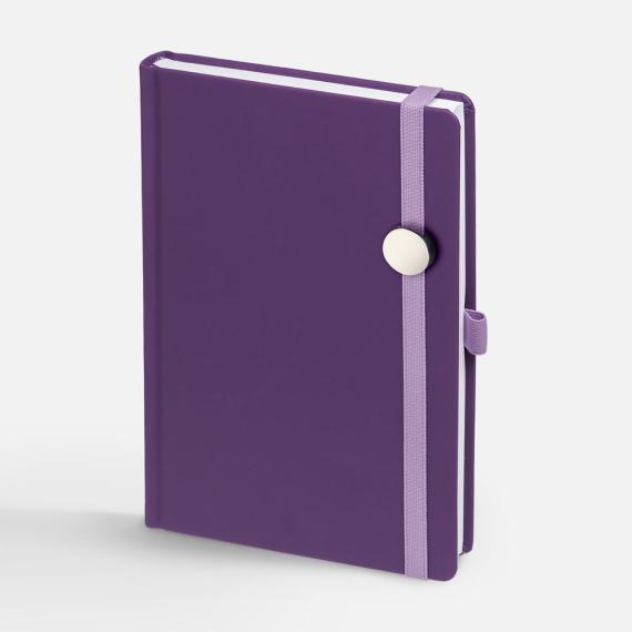 Ежедневник Favor Metal, недатированный, фиолетовый