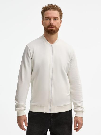 Бомбер унисекс Townie, молочно-белый, размер S
