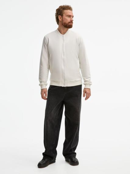 Бомбер унисекс Townie, молочно-белый, размер S