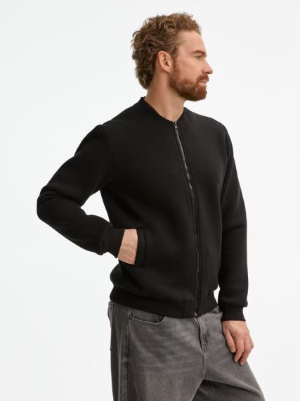 Бомбер унисекс Estado, черный, размер M