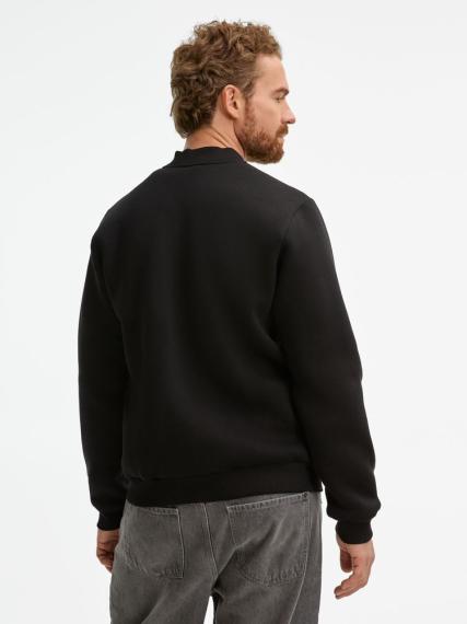 Бомбер унисекс Estado, черный, размер M