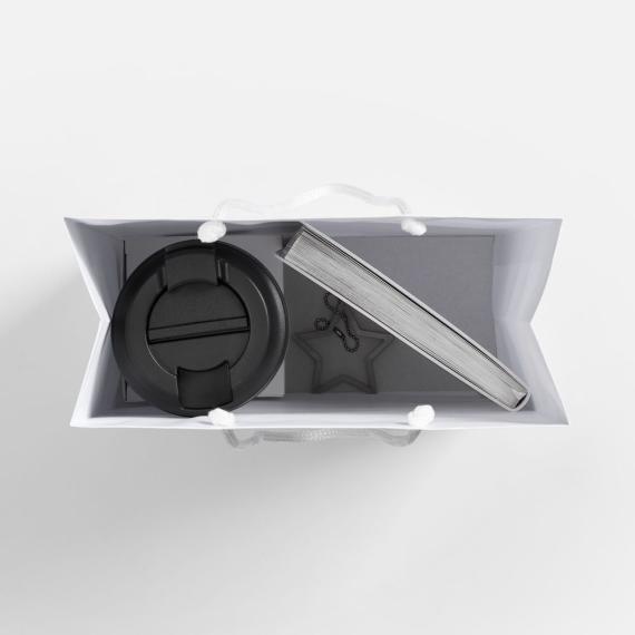 Набор Astrela, белый с серебристым