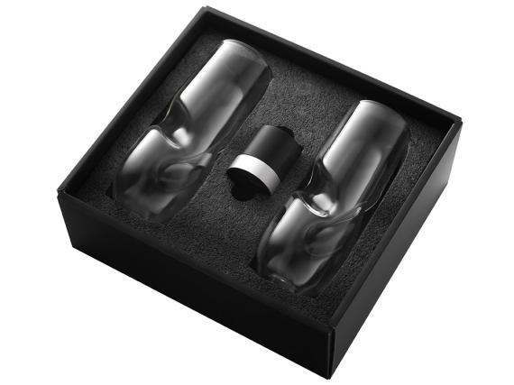 Набор из двух бокалов и пробки для шампанского «Bubbly Bliss»