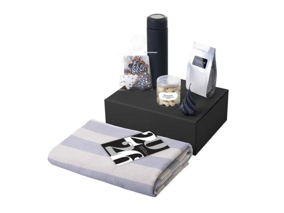 Подарочный набор «Re:Warm» с пледом, термосом и свечой