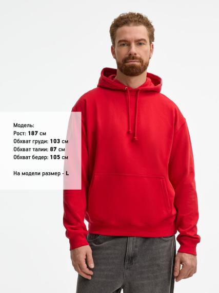 Худи унисекс Condor, красное, размер XXL