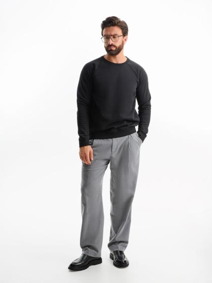 Свитшот унисекс Space, черный, размер XL