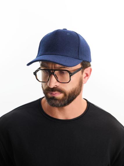 Бейсболка Woolridge, темно-синяя