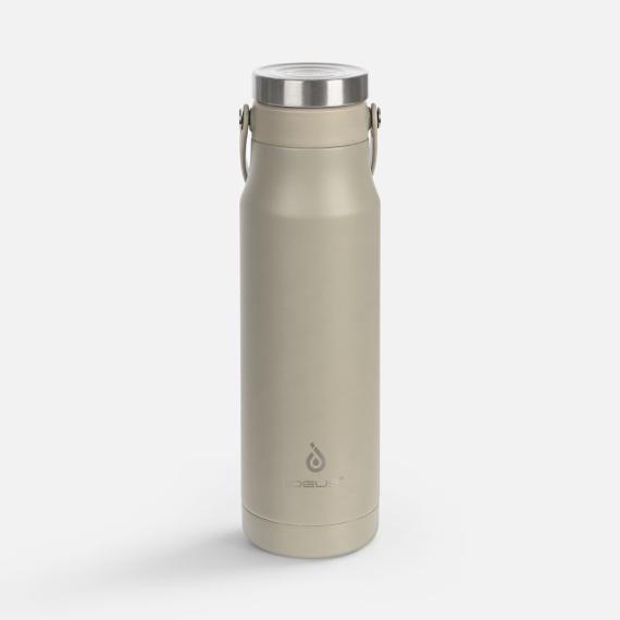 Термобутылка Tateyama, серо-бежевая