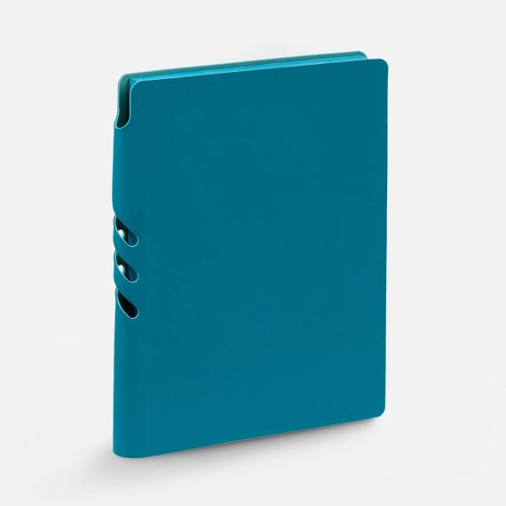 Ежедневник Flexpen Shall, недатированный, бирюзовый