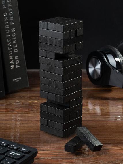 Игра «Деревянная башня мини», черная