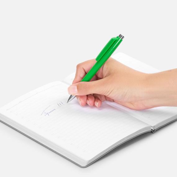 Ручка шариковая Klippa, зеленая