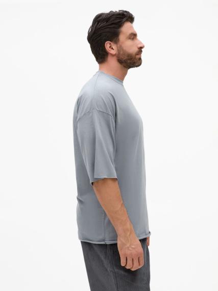 Футболка унисекс T1, серая, размер XS/S