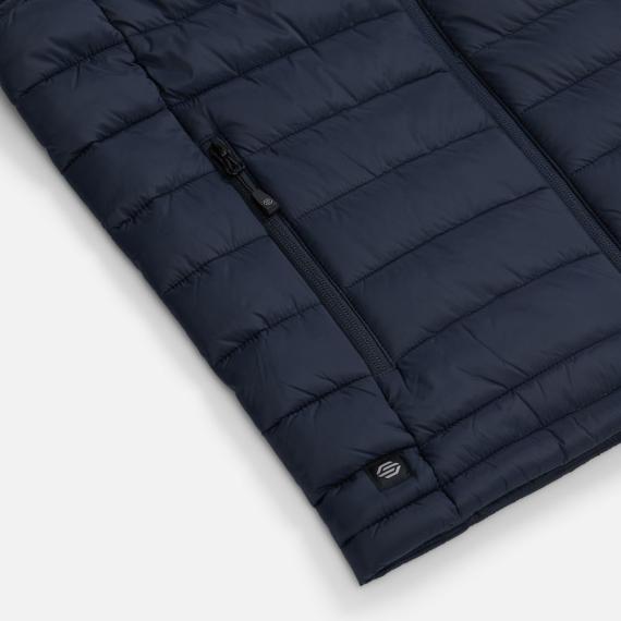 Жилет компактный мужской Stavanger, темно-синий с серым (navy), размер S