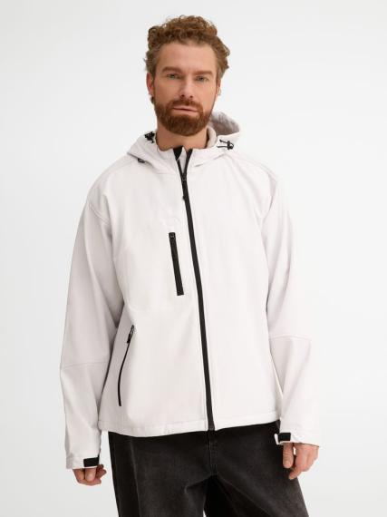 Куртка мужская с капюшоном Replay Men 340 белая, размер 3XL