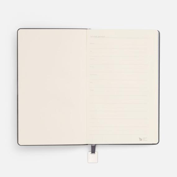 Ежедневник Shall Light, недатированный, серый