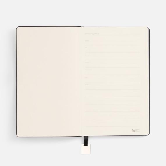 Ежедневник Shall Light, недатированный, черный