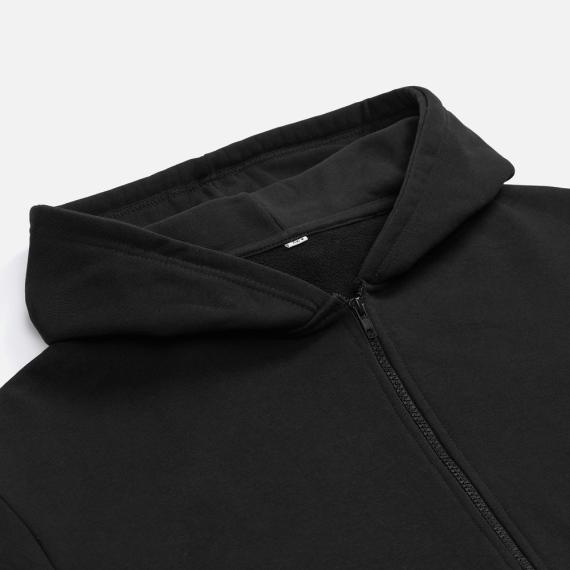 Толстовка унисекс оверсайз Sartoro, черная, размер XS/S