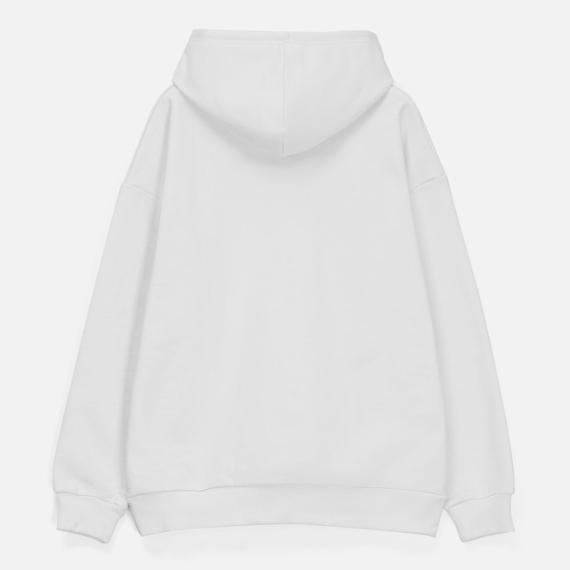 Худи унисекс оверсайз Daylero, белое, размер M/L