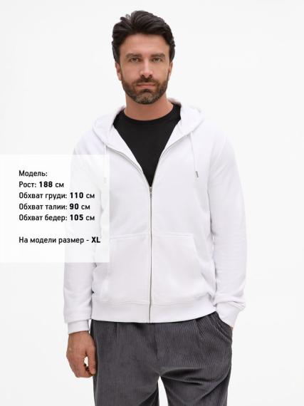 Толстовка унисекс Calipso, белая, размер 3XL