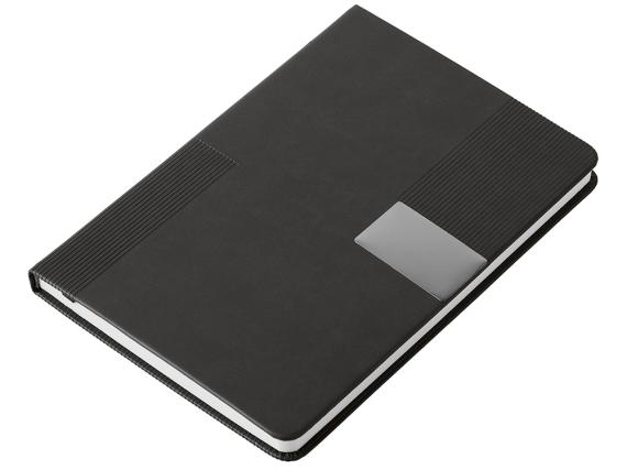 Подарочный набор «Tesla» с блокнотом А5, ручкой и пауэрбенком на 10 000 mAh