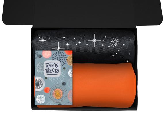 Подарочный набор «Re:y. Vive» с пледом, френч-прессом и кофе