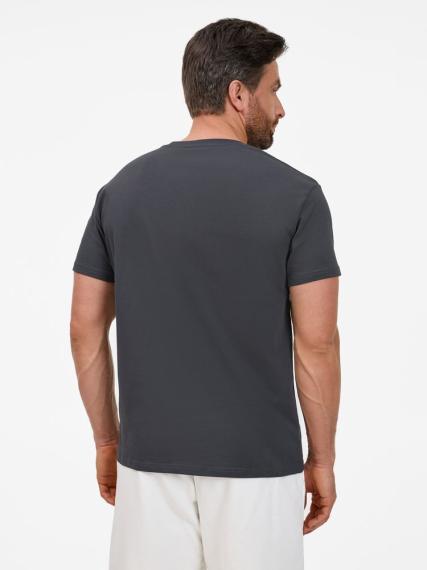 Футболка унисекс T-Bolka 200, темно-серая (графит), размер S