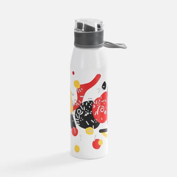 Бутылка для воды Billy Gym, матовая белая