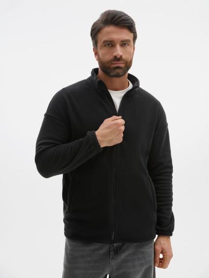 Куртка флисовая унисекс Nebo, черная, размер S