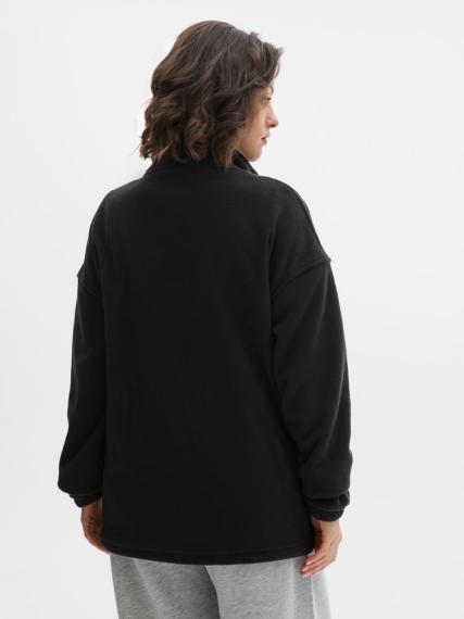 Куртка флисовая унисекс Nebo, черная, размер S