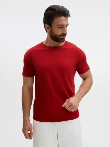Футболка Regent 150 вишнево-красная, размер M