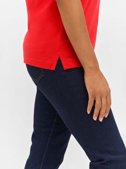 Рубашка поло унисекс Palermo, темно-синяя с белым, размер XS