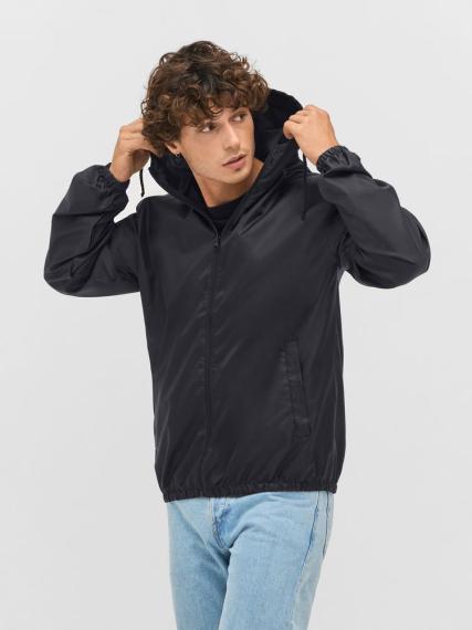 Ветровка унисекс Shield, черная, размер M