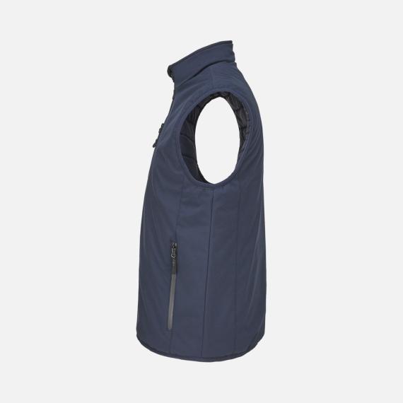 Жилет софтшелл унисекс Falcon BW, синий, размер XS