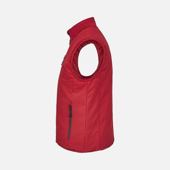 Жилет софтшелл унисекс Falcon BW, красный, размер XS