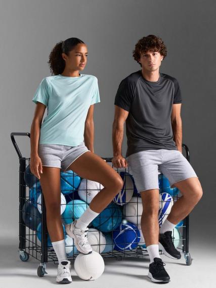 Футболка спортивная унисекс Vortex, ярко-синяя (roayl), размер XS