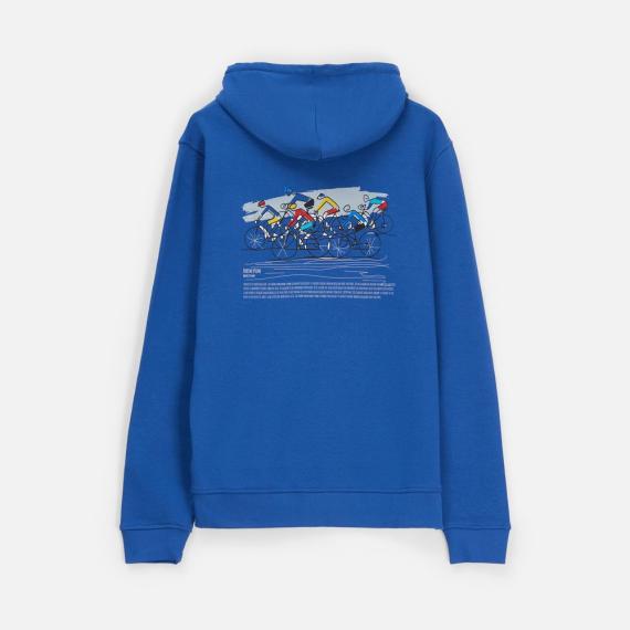 Толстовка унисекс Calipso, ярко-синяя (royal), размер XS